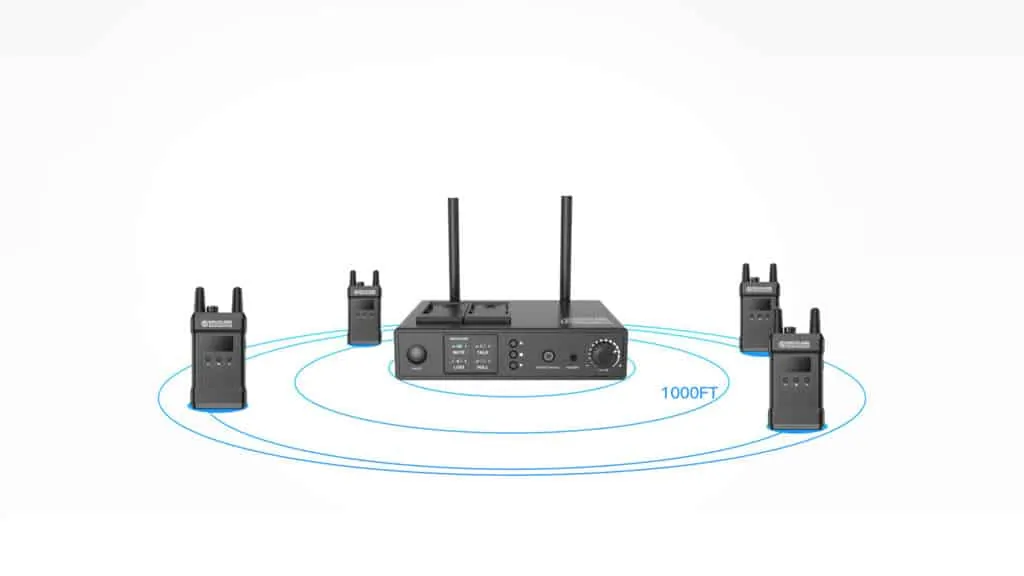 Intercom Wireless Mars T1000 Full Duplex Hollyland