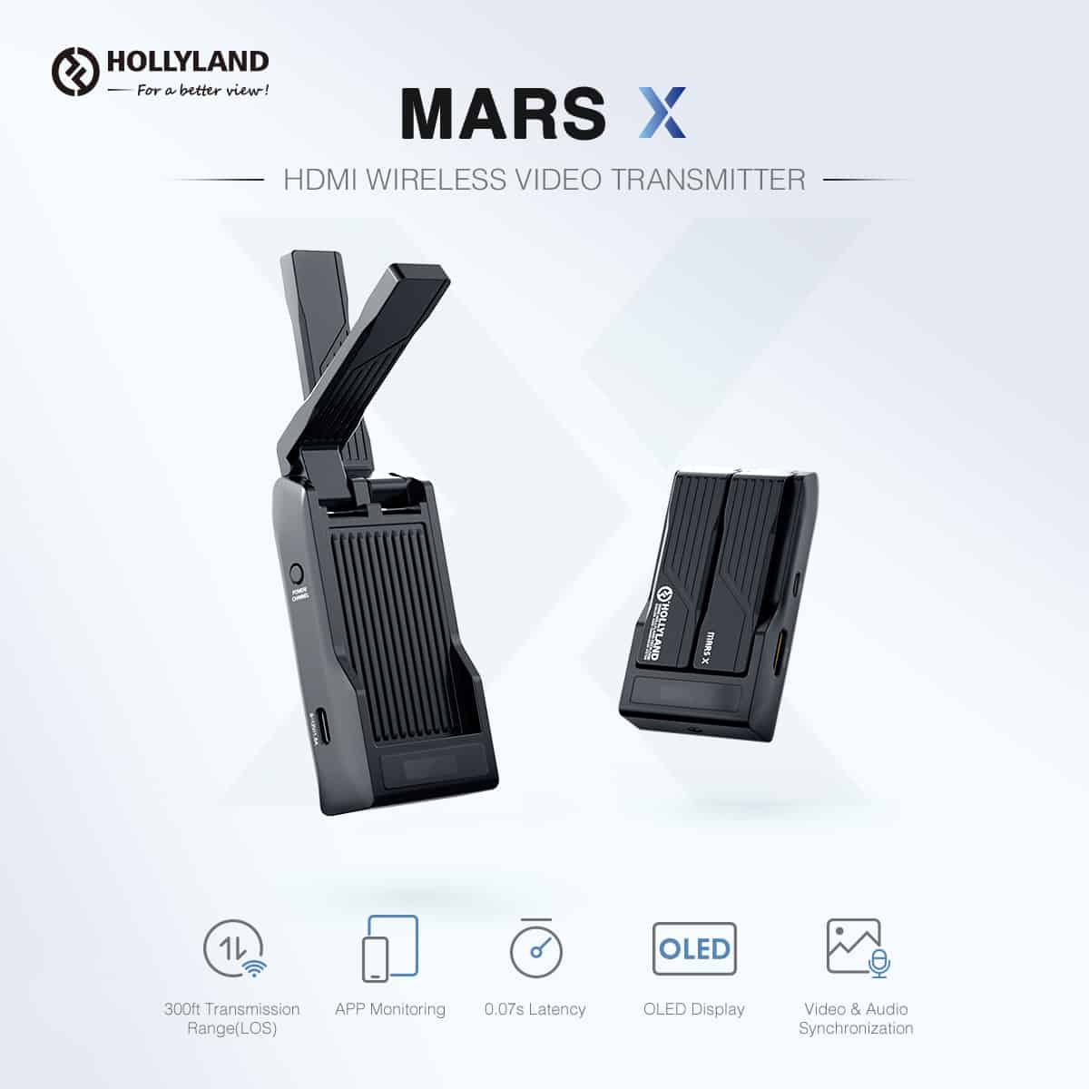 Hollyland Mars X HDMI Transmissor de vídeo sem fio