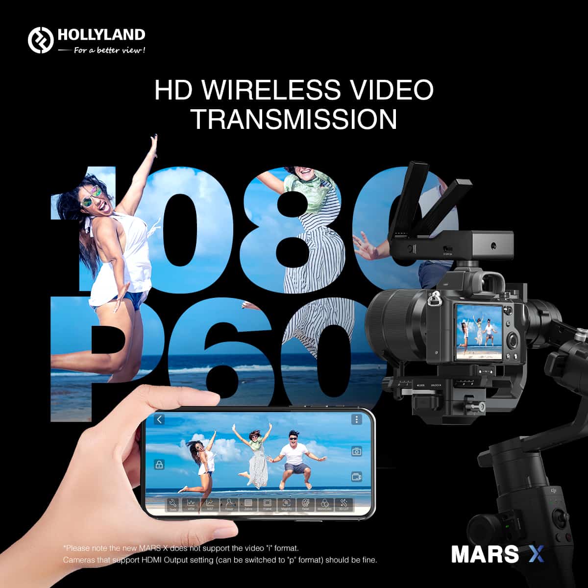 Hollyland Mars X HDMI Transmissor de vídeo sem fio