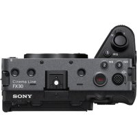 Câmera FX30 Sony Cinema Line Super 35 com Handle XLR botões
