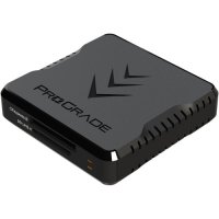 Leitor de cartão digital ProGrade CFexpress tipo B e UHS II SDXC de dois slots USB 3.2 de 2ª geração