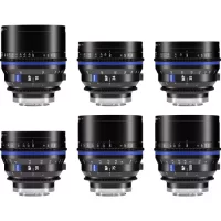 Conjunto de 6 lentes ZEISS Nano Prime (Sony E, pés)