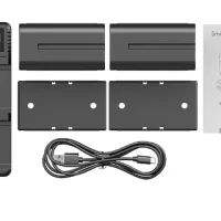 SmallRig 3823 Kit Carregador e 2 Baterias NP F970 3