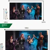 Painel de led 3